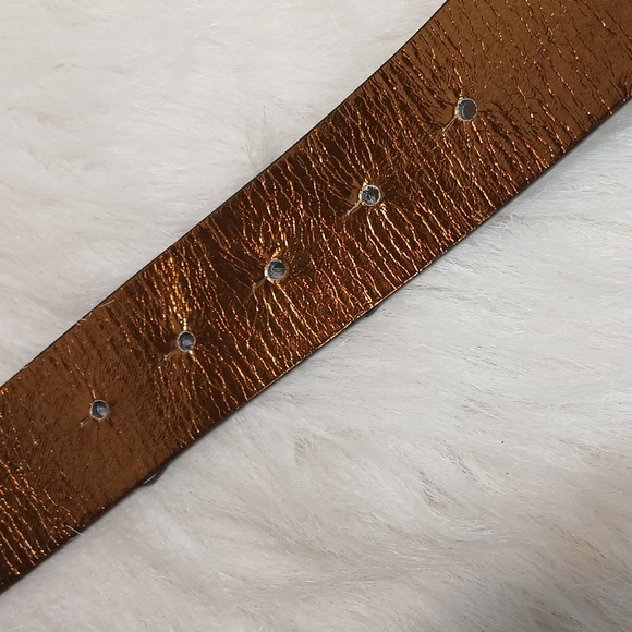 Michael Kors MK Women's Brown Belt Sz Medium - Picture 8 of 8